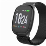 Smart Watch T-FIT 260 HB, GPS, ritm cardiac, IP68, BT5.0, negru, Trevi