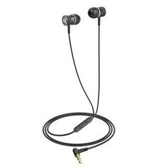 Casti cu fir HAVIT E303P, Jack 3.5 mm, Microfon, Negru