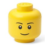 Mini cutie depozitare cap minifigurina LEGO baiat 40331724, 