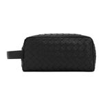 Bottega Veneta BOTTEGA VENETA INTRECCIATO TRAVEL POUCH SMALLLEATHERGOODS Black, Bottega Veneta