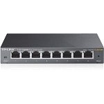 Switch TP-Link TL-SG108E, Easy Smart, 16Gbps Capacity,  8 porturi Gigabit, TP-LINK