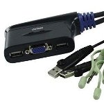 Switch KVM CS62US-A7, 2 porturi, USB, Speaker Support