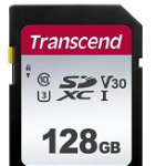 Card de memorie, Transcend, 128GB UHS-I U1 SD Card
