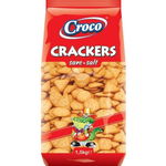 Biscuiti cu sare Croco Crackers, 1.5 kg