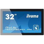 Monitor interactiv touchscreen iiyama ProLite T3234MSC 32 inch Full HD PCAP negru, IIYAMA