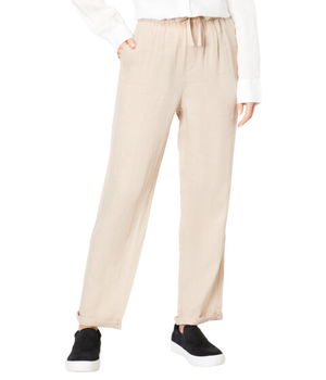 Imbracaminte Femei ECOALF Sumalf Pants Bleached Sand, ECOALF