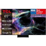 Televizor QLED MiniLed TCL 165 cm (65inch) 65C845, Ultra HD 4K, Smart TV, WiFi, CI+, TCL