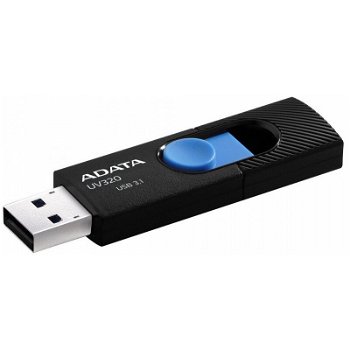 Stick USB A-DATA UV320 128GB, USB 3.1 (Alb/Verde)
