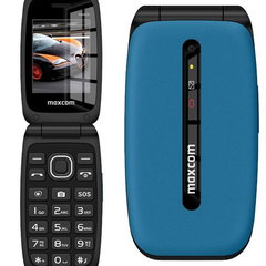 Telefon mobil Dual SIM MaxCom Comfort MM828 4G SOS Flip phone Blue