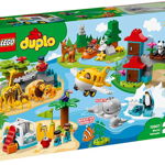 LEGO DUPLO Town - Animalele lumii 10907