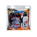 Set recipient apa Al 500ml si cutie pranz Star Wars gri, 