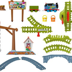 Set de joaca - Thomas - Locomotiva motorizata Thomas livreaza vopseaua | Fisher-Price, Fisher-Price
