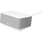 Docking station Logitech Logi Dock, 4K Ultra HD, alb, 120x120x25mm