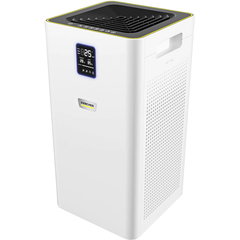 Purificator de aer Karcher AF 50, 1.024-822.0, Filtru HEPA 13 cu carbune activ, Mod de functionare de noapte, Alb/Negru
