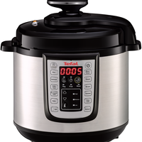 Oala sub presiune electrica Tefal One Pot CY505E30, 6L (Argintiu/Negru)