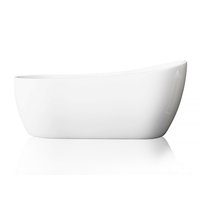 Cada freestanding, ovala, Cersanit Inverto S301-339, acril, 170 x 80 cm, alb