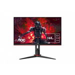 AOC Monitor WLED VA AOC 27 QHD 75Hz 4 HDMI DisplayPort Boxe Pivot Q27V5N/BK, Negru, AOC