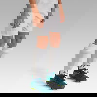 Șort Lung Antrenament Fotbal T500 Albastru Copii, KIPSTA