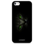 Bjornberry Shell iPhone 5/5s/SE (2016) - Ochi de pisică verde, 