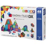 Jucarie Clear Colors Set Magnetic 48 piese, Magna-Tiles
