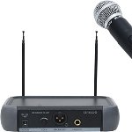 Microfon wireless cu receiver Blow PRM 901, 50 m, Negru, Blow