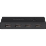 Switch USB KVM USB 2x4 UGREEN USB 2.0 (black)