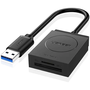 Ugreen Cititor carduri SD / MicroSD - UGREEN cu cablu USB 3.0 (20250), Ugreen