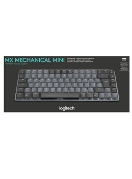 Tastatura Logitech MX Mechanical Mini Wireless Illuminated Space Grey Nordic PC