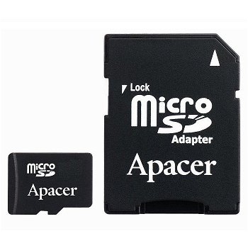 
Card MicroSDxc Uhs-i 64GB Clasa10 cu Adaptor SD, Apacer

