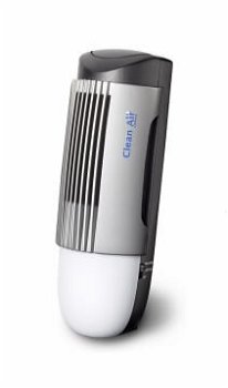 Purificator de aer Clean Air Optima CA267, Ionizare, Filtru electrostatic, Plasma, Consum 2.5W/h, Pentru 15mp, Lampa de veghe, CLEAN AIR OPTIMA