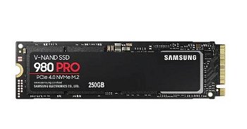 SSD SAMSUNG 980 PRO, 250GB, M.2 , PCIe 4.0 ,