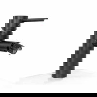 Baterie bideu Rea Tess Negru Mat, Rea