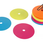 Set de 24 de marcatoare colorate pentru activități sportive 15 cm, 0