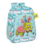 Rucsac scoala clasa I-II Sponge Bob Stay Positive 33x42x14 cm, Safta