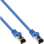 Cablu de retea RJ45 S/FTP PiMF Cat.8.1 LSOH 15m Albastru, InLine IL78815B, InLine