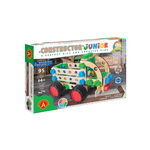 Set constructie 95 piese din lemn Constructor Junior- 3 in 1 Camion, Alexander, Alexander Toys