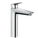 Baterie chiuveta inalta, culoare crom, Cube, HANSGROHE