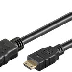 Cablu HDMI 1.4v - HDMI mini 1m 4K Ultra HD 2160p 30Hz ARC Ethernet Goobay, Goobay