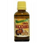 Ulei de macadamia presat la rece, 50 ml, Herbal Sana