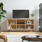 vidaXL Comodă TV, stejar sonoma, 103,5x30x50 cm, lemn compozit, vidaXL