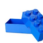 Cutie sandwich LEGO 2x4 albastru