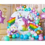 Set baloane din folie Unicorn 5 buc