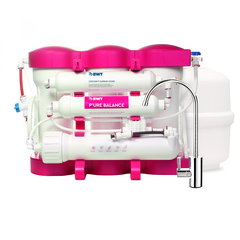 Purificator cu osmoza inversa Ecosoft P'URE Balance BWT Pink edition