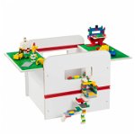 Cutie depozitare pentru jucarii cu display pentru constructii Lego, Worlds Apart