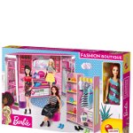 Set de joaca cu papusa Barbie, Lisciani, Fashion Boutique
