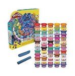 Set 65 plastiline Play-Doh Hasbro, 3 ani+, Multicolor