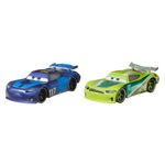 Mattel - Set vehicule Spikey Fillups si Chase Racelott , Disney Cars 3 , Metalice