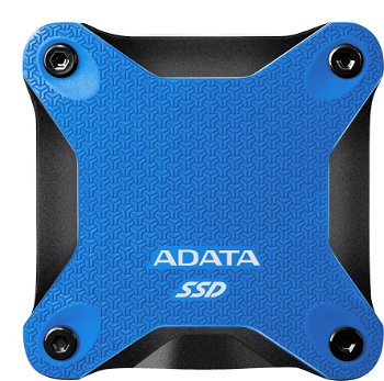 Unitate solidă externă ADATA SD600Q 480GB negru și albastru (ASD600Q-480GU31-CBL), ADATA