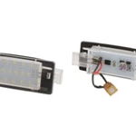 Corp iluminare numar inmatriculare LED, for station wagon; ligght colour: white, 12V,, with Aprobate pentru uz public compatibil: OPEL VECTRA C, VECTRA C GTS 04.02-01.09, M-TECH