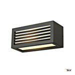 BOX-L E27 lampă de perete, pătrat, antracit, E27, max. 18W, Schrack